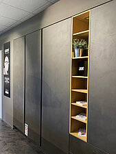 Regalelemente aus Holz