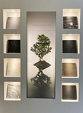 große Auswahl an Arbeitsplatten